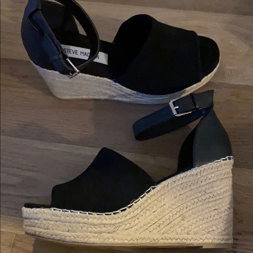 New Steve Madden Espadrille Wedges